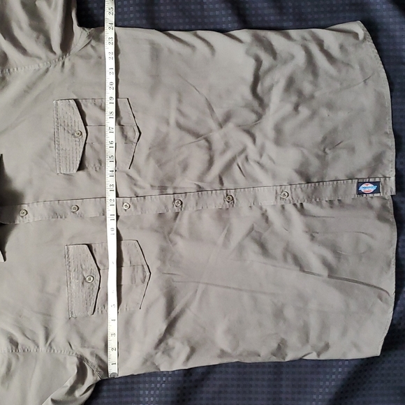 Blac Lacquer, green, work shirt, button down, collared, size 2X, with pockets - Picture 8 of 11